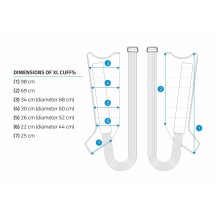 МАНЖЕТА НА НОГУ XL ДЛЯ 8 КАМЕР STANDARD-8 И PRO-8