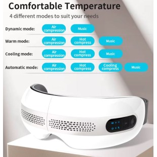 EYE MASSAGER WITH HOT-COLD AIR COMPRESSOR JOY