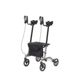 ALUMINUM ROLLATOR WITH ANTIBRACHIAL SUPPORT ALUMINUM ROLLATOR WITH ANTIBRACHIAL SUPPORT