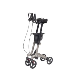 ALUMINUM ROLLATOR WITH ANTIBRACHIAL SUPPORT ALUMINUM ROLLATOR WITH ANTIBRACHIAL SUPPORT