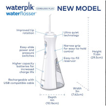 WATERPIK WP-490 CORDLESS MOUTH IRRIGATOR