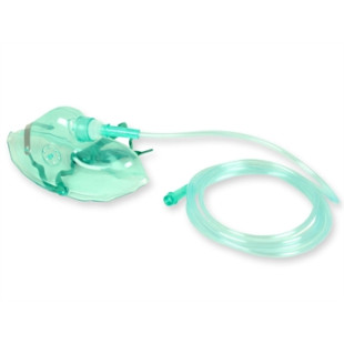 OXYGEN MASK WITH TUBE FOR ADULTS GIMA