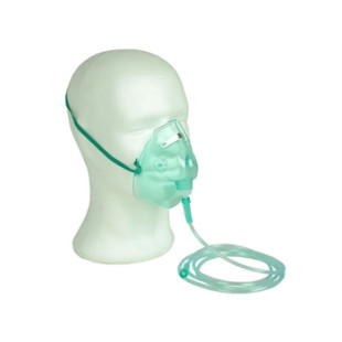 OXYGEN MASK WITH TUBE FOR ADULTS GIMA