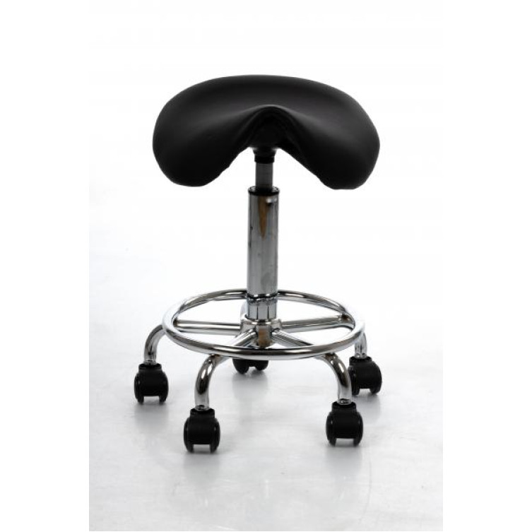 ERGONOMIC SADDLE-TYPE CHAIR EXPERT 2 BLACK