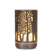 ESSENTIAL OIL DIFFUSER, BLACK LED 200 ML