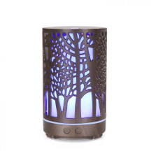 ESSENTIAL OIL DIFFUSER, BLACK LED 200 ML