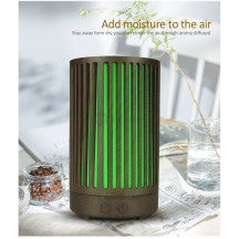 ESSENTIAL OIL DIFFUSER, BLACK LED 200 ML