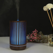 ESSENTIAL OIL DIFFUSER, BLACK LED 200 ML