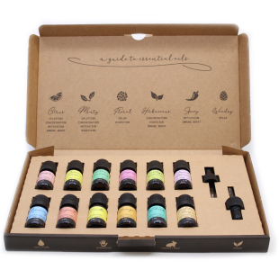 COLLECTION OF ESSENTIAL OILS - TOP 12