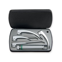 КОМПЛЕКТ ЛАРИНГОСКОПА HEINE CLASSIC+ LED С 4 ЛОПАТОЧКАМИ, Инструменты исследования LOR, GIMA