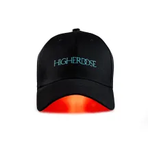 HIGHERDOSE® RED LIGHT AND NEAR-INFRARED THERAPEUTIC CAP, Light therapy