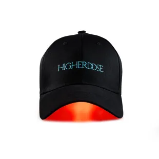 HIGHERDOSE® RED LIGHT AND NEAR-INFRARED THERAPEUTIC CAP HIGHERDOSE® RED LIGHT AND NEAR-INFRARED THERAPEUTIC CAP
