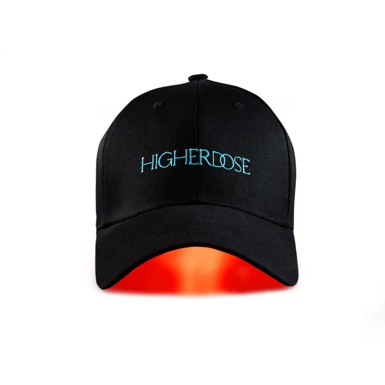 HIGHERDOSE® RED LIGHT AND NEAR-INFRARED THERAPEUTIC CAP, Light therapy