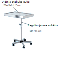 INSTRUMENTINIS REGULIUOJAMO AUKŠČIO STALIUKAS MAYO SIMPLE