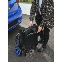 ITIN LENGVAS, ELEKTRINIS SULANKSTOMAS NEĮGALIOJO VEŽIMĖLIS Q50 R CARBON