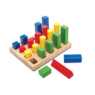 ĮVAIRAUS DYDŽIO GEOMETRINIŲ FIGŪRŲ RINKINYS SU PAGRINDU