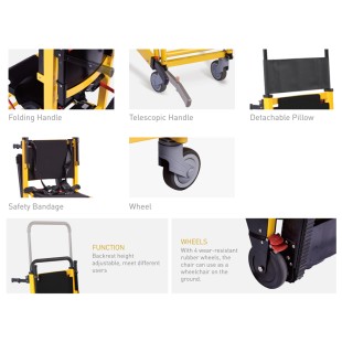 STAIR EVACUATION STRETCHER - CHAIR STAIR EVACUATION STRETCHER - CHAIR