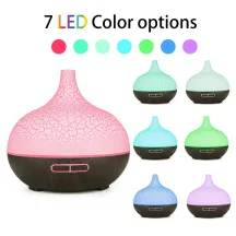LED PATTERNED ESSENTIAL OIL DIFFUSER. 400 ML