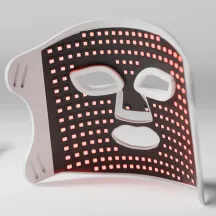 LIROMA® LED TERAPINĖ RAUDONOS ŠVIESOS IR ARTIMŲ INFRARAUDONŲJŲ SPINDULIŲ VEIDO, KAKLO IR DEKOLTĖ ZONOS KAUKĖ