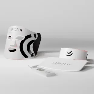 LIROMA® LED THERAPEUTIC RED LIGHT AND NEAR INFRARED FACE, NECK AND DÉCOLLETÉ MASK