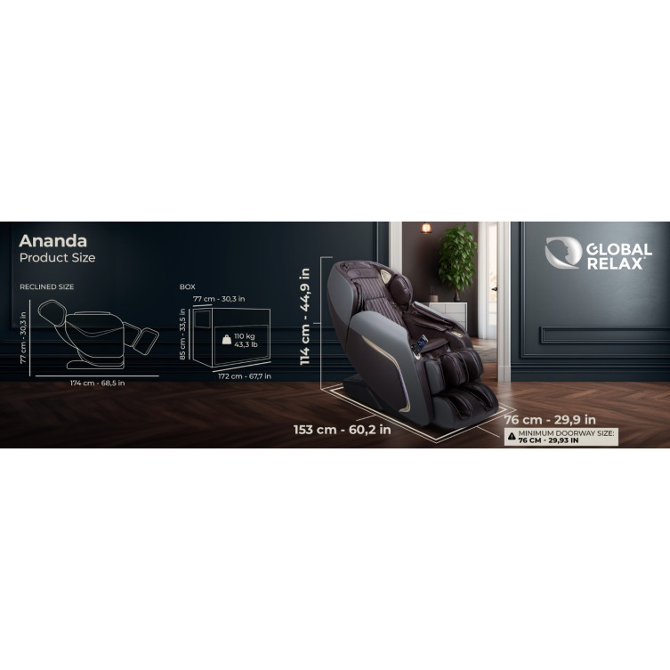 ANANDA MASSAGE CHAIR (2023 NEW MODEL)