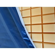 MEDICĪNISKAIS MATRACIS PRET IZGULĒJUMIEM NO GRIEZTĀM PUTĀM, BLĪVUMS 28 KG/M3, Porolona matrači