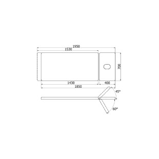 Metal Examination Table RIVA MINI