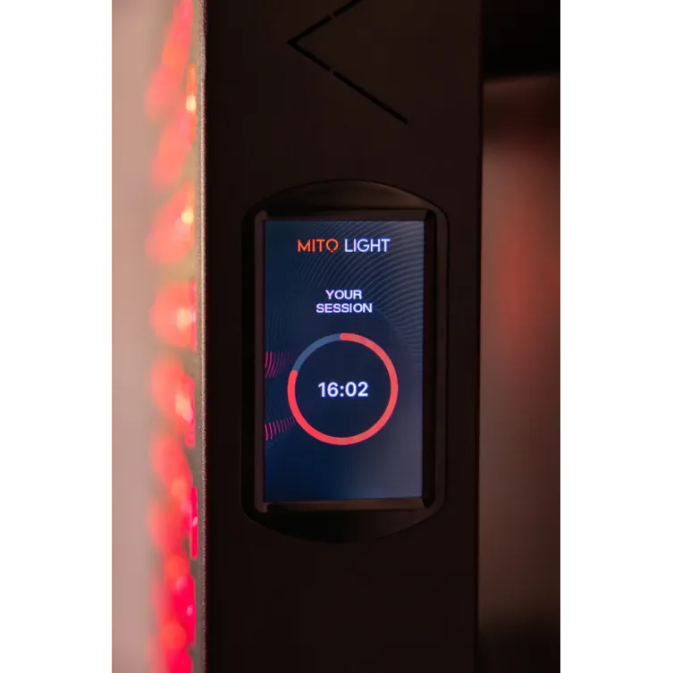MITO LIGHT® BIOHACKER 4.0 RAUDONŲ IR ARTIMŲ INFRARAUDONŲJŲ SPINDULIŲ LEMPA
