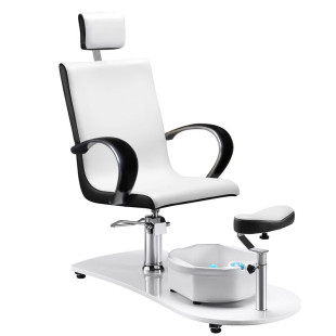 PEDICURE CHAIR WITH FOOT BATH-MASSAGER