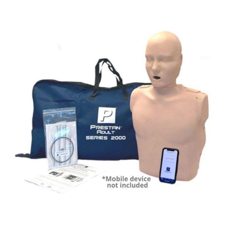 PRESTAN 2000 CPR GAIVINIMO MANEKENAS SU GRĮŽTAMOJO RYŠIO PROGRAMĖLE