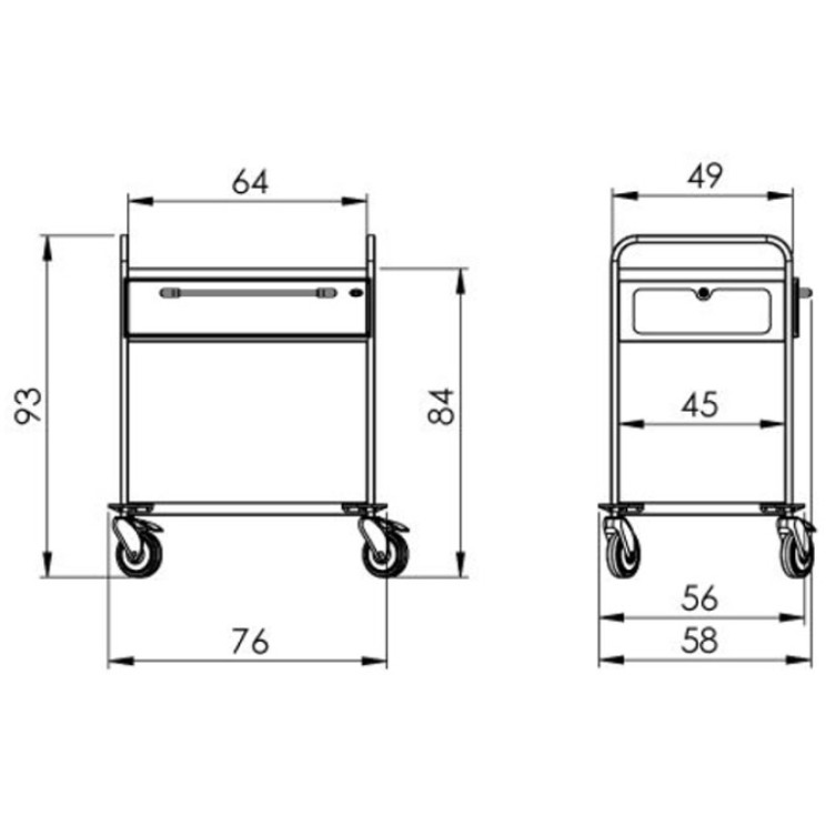 Procedure trolley NEREZ2726*