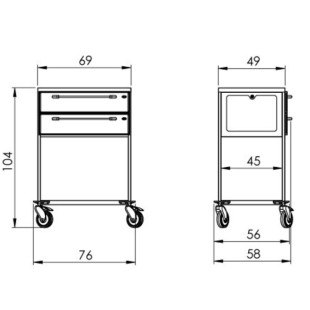 Procedure trolley NEREZ2860