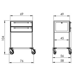 Procedure trolley NEREZ2864