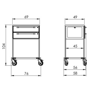 Procedure trolley NEREZ2865
