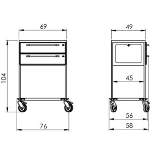 Procedure trolley NEREZ2868