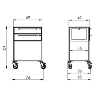 Procedure trolley NEREZ2869
