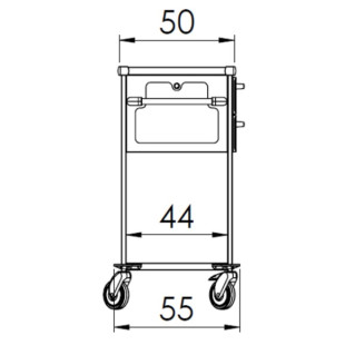 Procedūru ratiņi  ZV1192NPLUS*