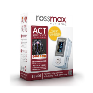 FINGERTIP PULSE OXIMETER WITH "ACT" ROSSMAX SB200