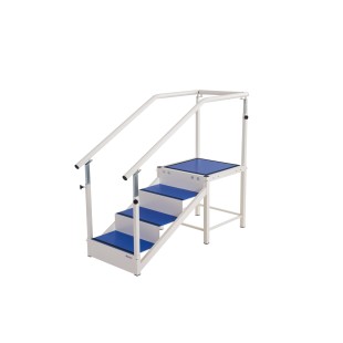 REHABILITATION STAIRCASE WITH SINGLE FLIGHT