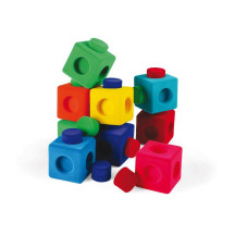Sensory coloured velvet blocks