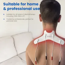 SPECIFINIS TENS IR EMS ELEKTRODAS KAKLO SKAUSMUI MALŠINTI
