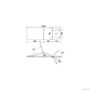 STALAS REABILITACIJAI JSR 3 F 3