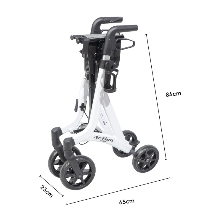 WALKER "ACTION WHITE", Staiguļi