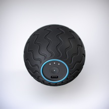 VIBRATING SELF-MASSAGE BALL WAVE SOLO