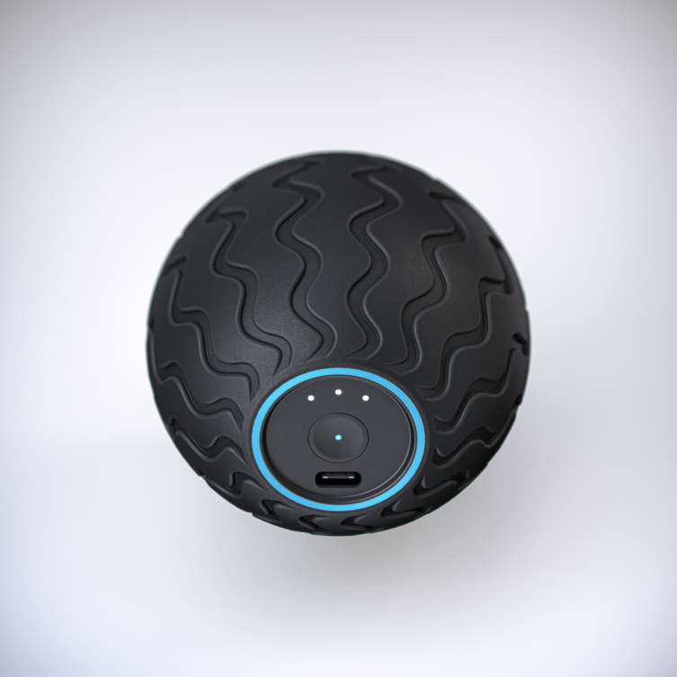 VIBRATING SELF-MASSAGE BALL WAVE SOLO