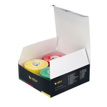 "YELLOWTAPE" KINEZIOLOGINĖS JUOSTOS - 5 CM, MIŠRI PAKUOTĖ, 4 VNT.