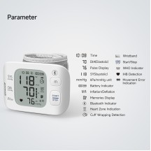 YUWELL RIEŠO KRAUJOSPŪDŽIO MATUOKLIS, Riešiniai kraujospūdžio matuokliai