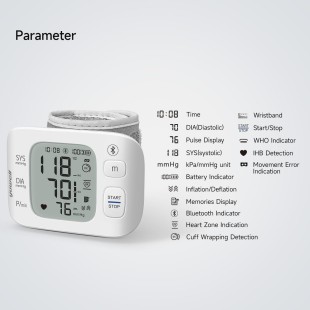 YUWELL WRIST BLOOD PRESSURE MONITOR YUWELL WRIST BLOOD PRESSURE MONITOR