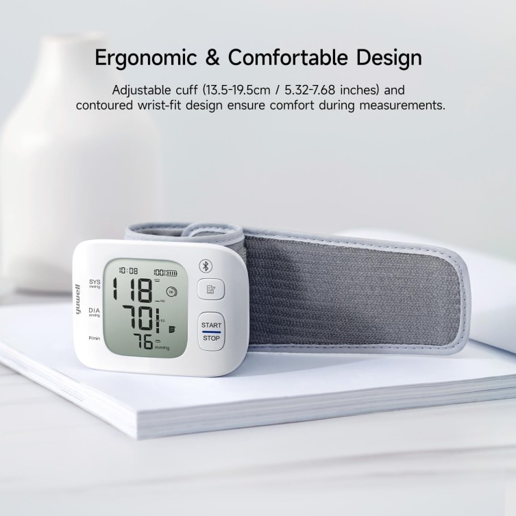 YUWELL RIEŠO KRAUJOSPŪDŽIO MATUOKLIS, Riešiniai kraujospūdžio matuokliai