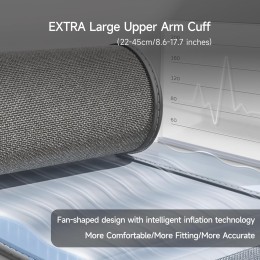 YUWELL YE650AR SKAITMENINIS KRAUJOSPŪDŽIO MATUOKLIS SU BLUETOOTH